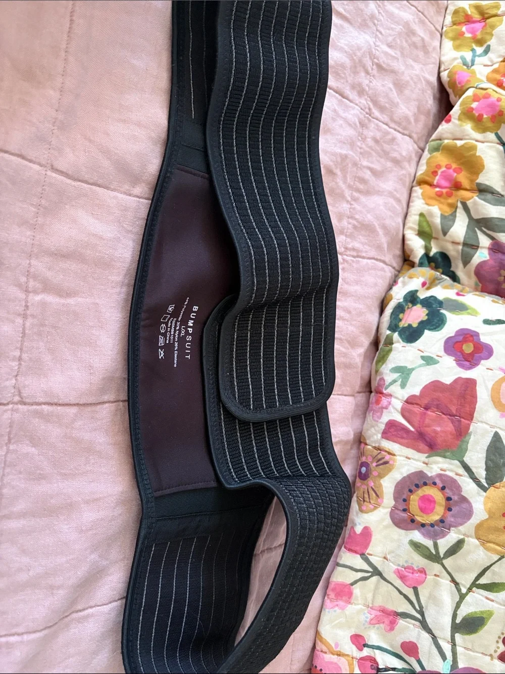 BumpSuit Black Maternity Belly Band L/XL